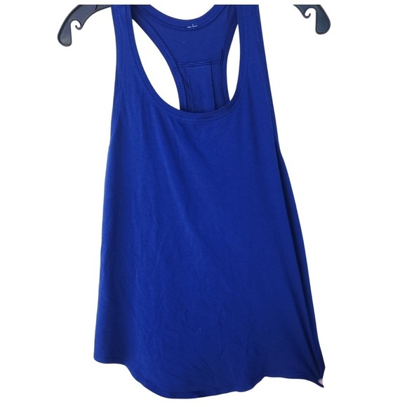 lululemon athletica Tops - Lululemon Love Pleated Racerback Sporty Athletic Running 6 Medium Larkspur Tank